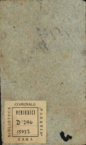 Almanacco di Zara, Godina: 1811