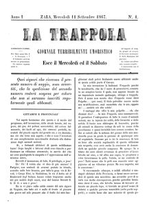 La trappola, Godina: 1867, Vol.: 1