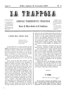 La Trappola, Godina: 1876, Vol.: 1