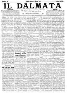 Il Dalmata, Godina: 1913, Vol.: 48.