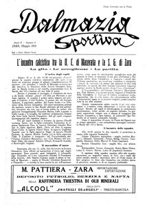 Dalmazia sportiva, Godina: 1924, Vol.: 2.