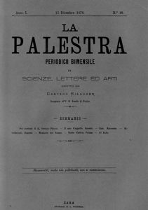 La palestra, Godina: 1878, Vol.: 1.