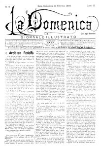 La Domenica, Godina: 1889, Vol.: 2